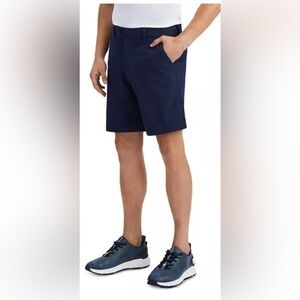 G/FORE Men's Maverick 4 Way Stretch Straight Shorts Stone Khake Sz 32 8" inseam